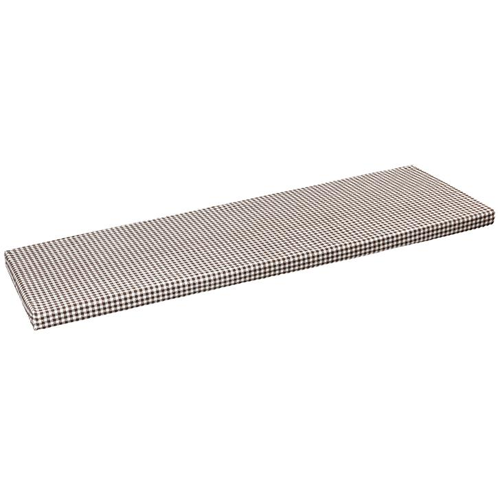 BELLATEX Bench seat 34 / 608 smooth zippered 40 × 120 cube brown (11511)