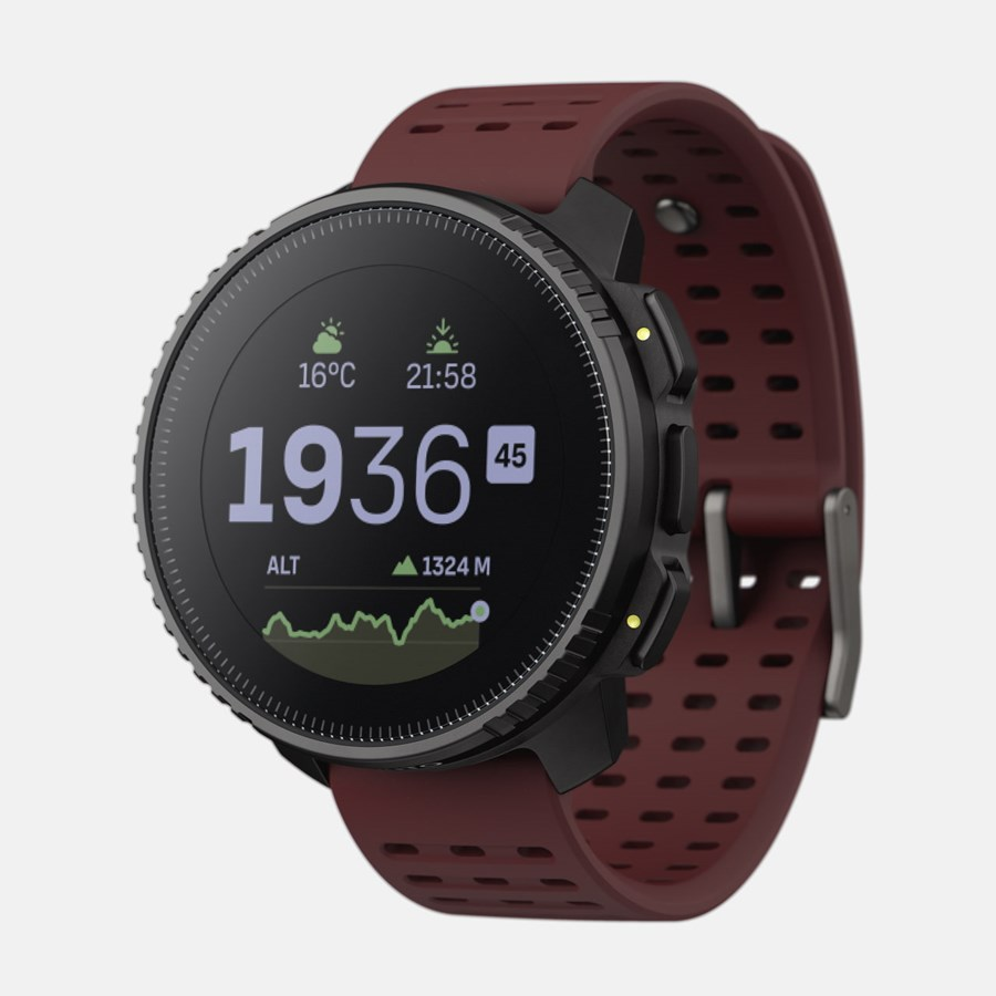 Suunto Vertical GPS Tepová frekvencia Baro Black Ruby