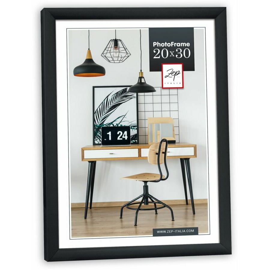 ZEP KB12 New Easy 21x26 Képkeret - Fekete (KB12)