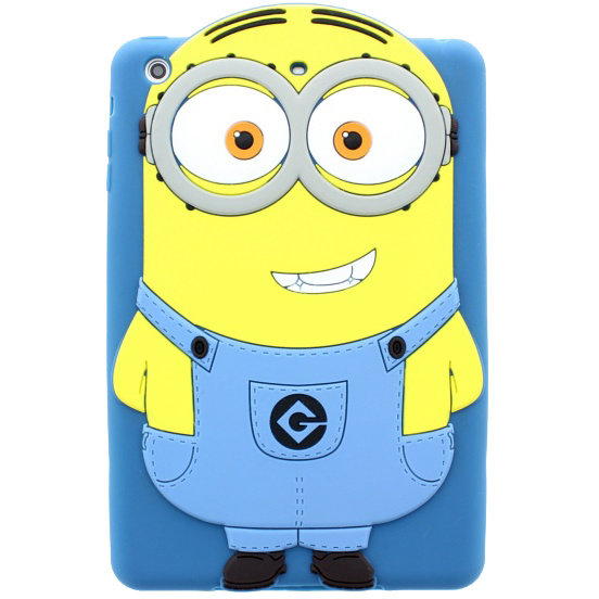 Lazerbuit Apple iPad Mini Szilikon védőtok - Minion Dave (PDMN-MINI-SILDAVE)