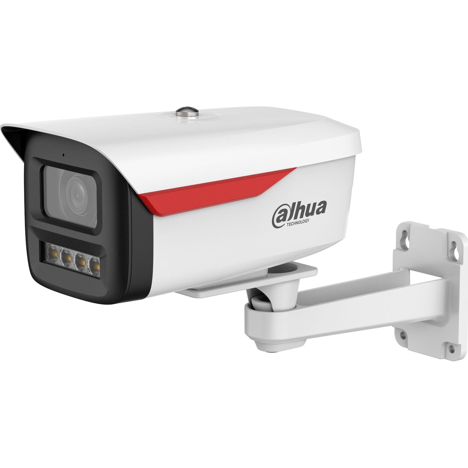 Dahua IPC-HFW2449M-S-LED-0360B-B-PRO /kültéri/4MP/WizSense/3,6mm/LED 50m/F1.0/WizColor IP csőkamera (53286)