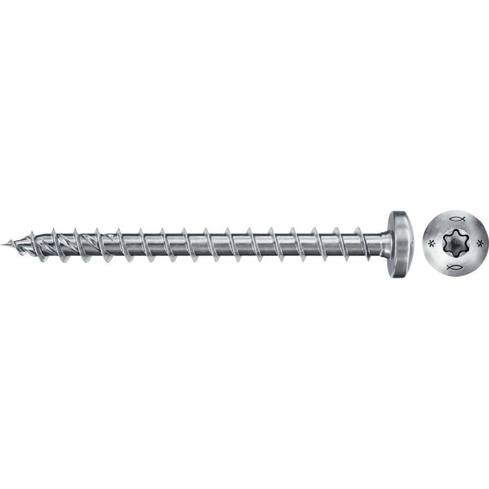 Fischer 670239 Power-Fast II Szorítólemezes csavarok 4 mm 40 mm T-profil Acél Galvanikusan cinkezett 200 db (670239)