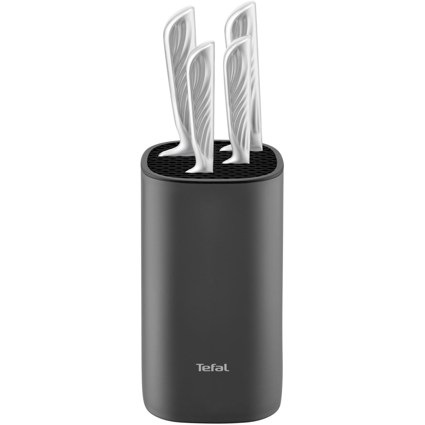Sada 4 nožov TEFAL Precision + blok nerezová oceľ 5 kusov (K289S555)