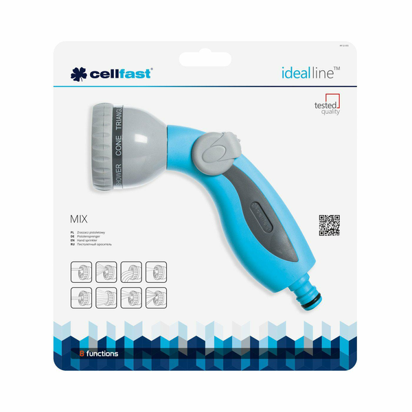 Pistola De Riego De 8 Funciones Mix Ideal Cellfast