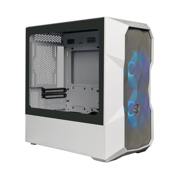 Cooler Master TD300 Mesh táp nélküli MicroATX ház fehér (TD300-WGNN-S00)