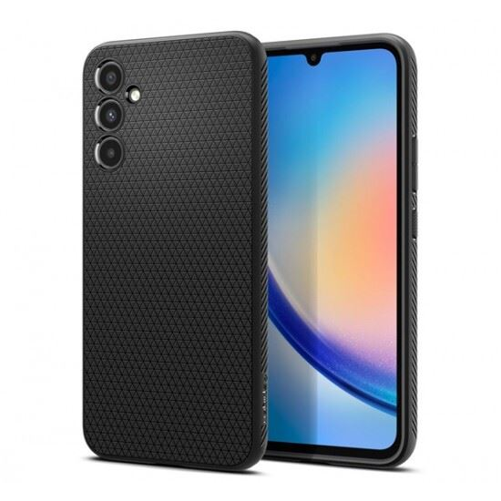 Spigen Liquid Air Samsung Galaxy A34 5G tok fekete (ACS05905) (ACS05905)