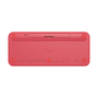 Logitech POP Icon Keys teclado Universal Bluetooth QWERTY Internacional de EE.UU. Rosa, Blanco