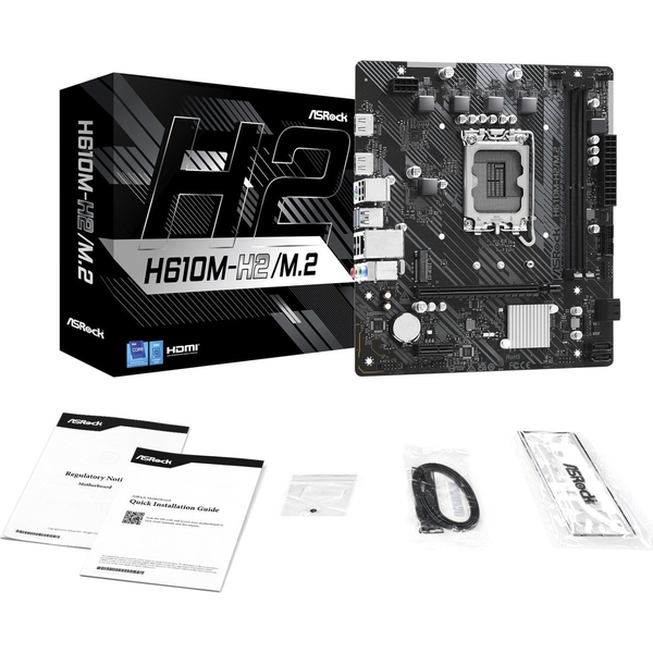 ASRock H610M-H2/M.2 DDR4 intel s1700 microATX Alaplap