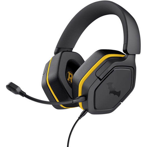 Trust 25784 hovedtelefoner/headset Ledningsført Spil Sort, Gul
