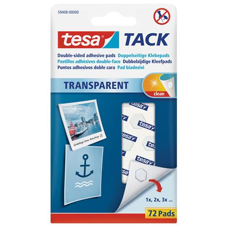 Oboustranná páska Tesa Tack 60 kusů