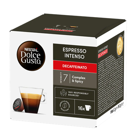 Nescafe Dolce Gusto Espresso Inteso Decaf Kapszula (ESPRESSO INTENSO KOFFEINMENTES)