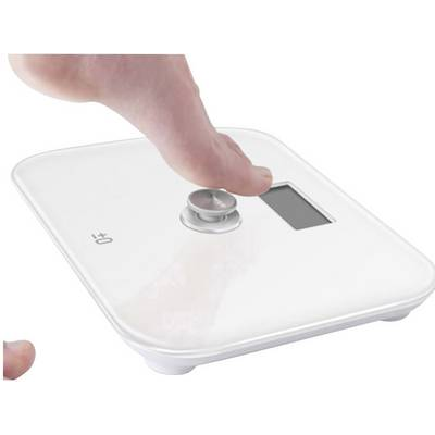 TFA Dostmann ECO STEP Személymérleg digitális Mérési tartomány (max.)=150 kg Fehér (50.1014.02)