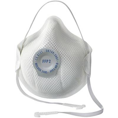 Finom por ellen védő szájmaszk szeleppel FFP2D, 20 db, Moldex Smart 248501 (248501)