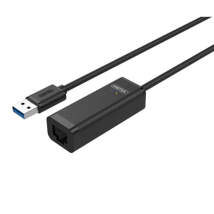 Unitek Y-1468 USB 2.0 - Fast Ethernet (RJ45) Átalakító 0.2m - Fekete (Y-1468)