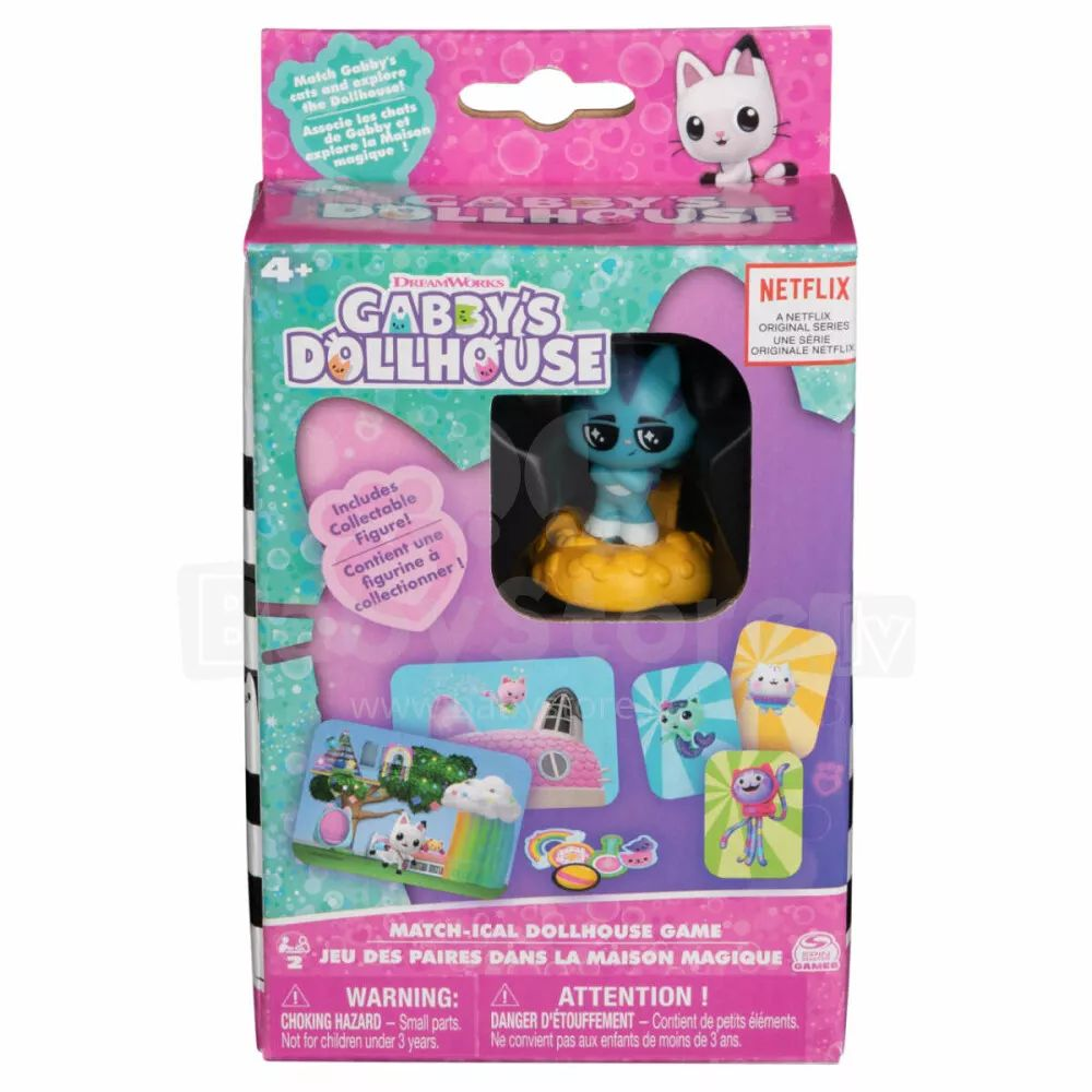 Games KOG KOL GabbysDollhouseCardGamwFig GML Társasjáték Párosító (6067191)