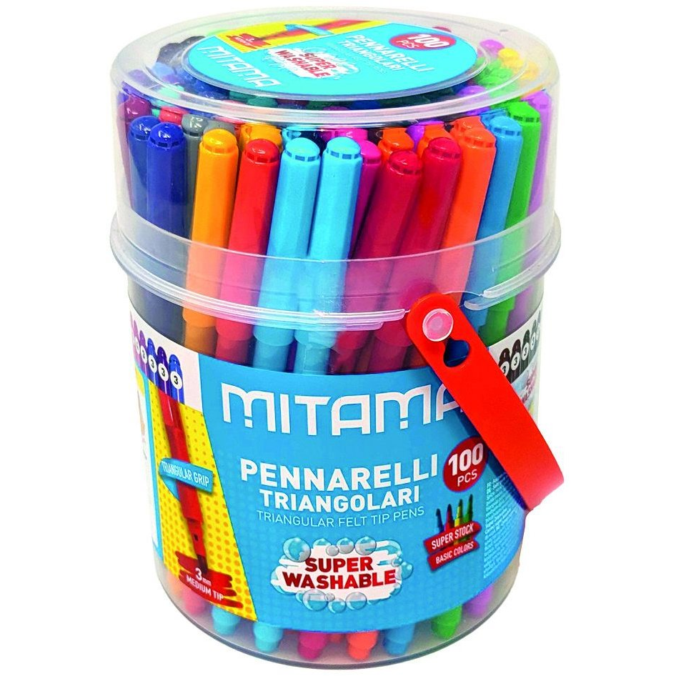 MITAMA omyvatelné, 3 mm, trojhranné - sada 100 ks (62876)