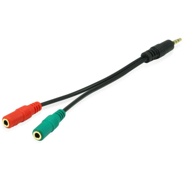 Equip 147943 lydkabel 1,5 m 2 x 3.5mm 3.5mm Sort