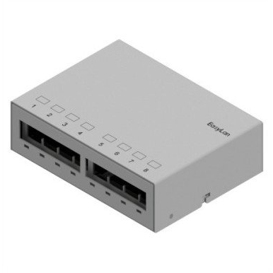 Easylan CKVPL0081E CKVPL0081E Hálózati patchpanel Szürke (CKVPL0081E)