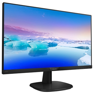 Philips V Line 243V7QDSB/00 LED display 60,5 cm (23.8") 1920 x 1080 px Full HD Čierna