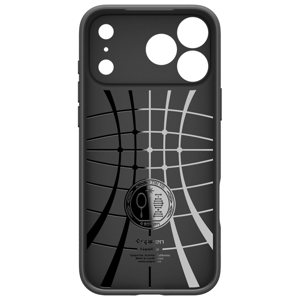 Spigen SGP, Ovitek za iPhone 17 Pro Max model Liquid Air mehak nedrseč, Črna