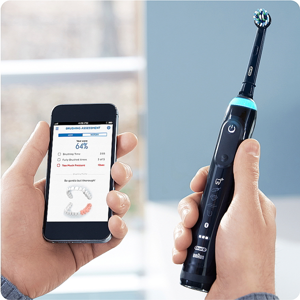 Oral-B Genius X Adulto Spazzolino oscillante Nero