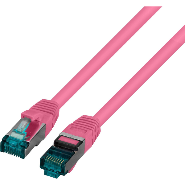 EFB RJ45 Patchkabel S/FTP, Cat.6A, LSZH, 1.5m, magenta