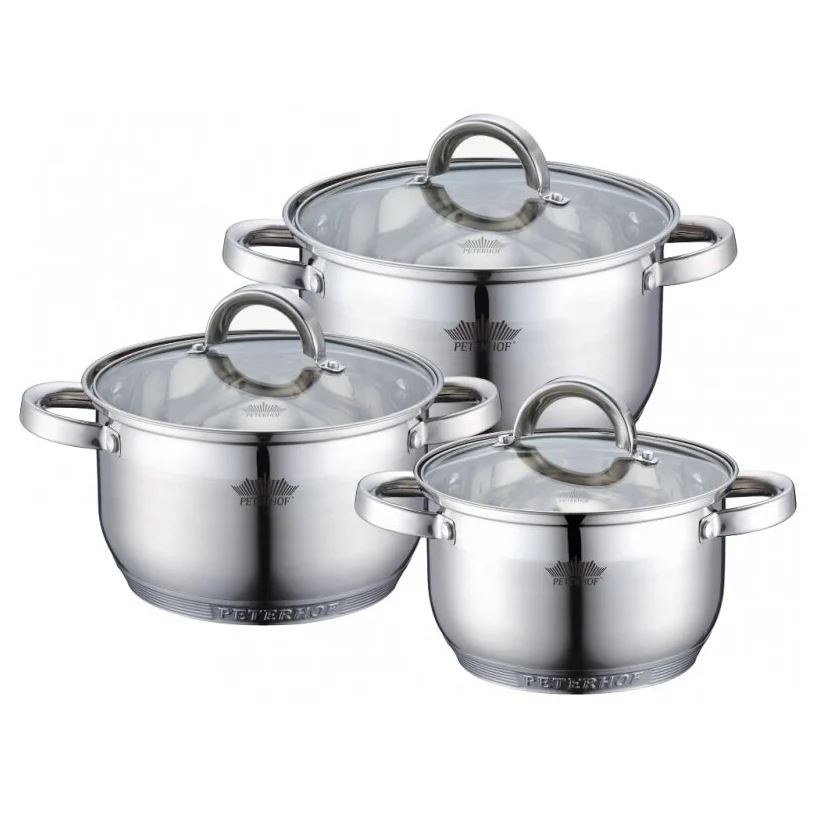 Peterhof fazék fedővel 6.5 literes (PH-15722/6,5) (PH-15722/6,5)