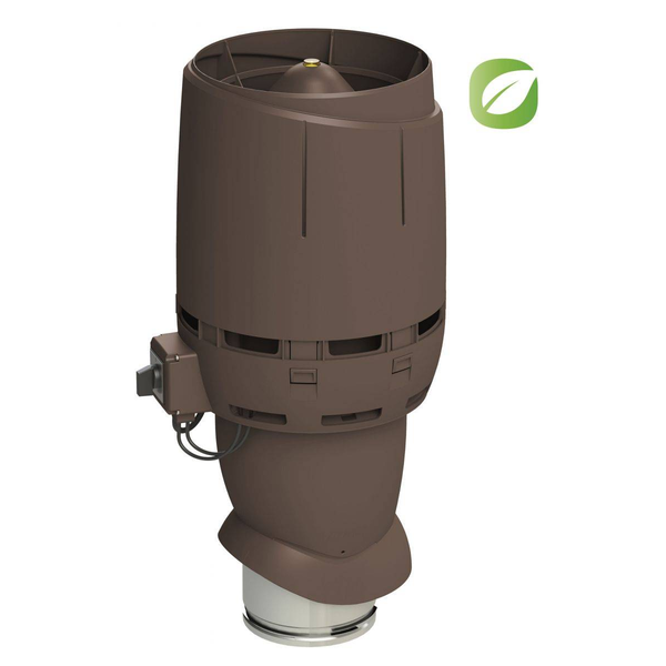 Vilpe ECo160P/500 FLOW tetőventilátor, barna