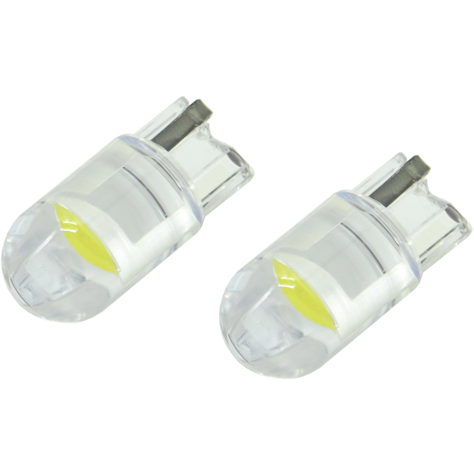 Compass Žárovka 1LED COB 12V T10 bílá 2ks (8591686337785)