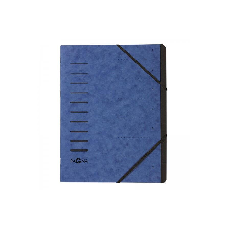 PAGNA Ordnungsmappe 7 Fächer 1-7 blau (40058-02) (40058-02)