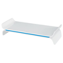 Leitz 65040036 asztali TV konzol 68,6 cm (27") Kék, Fehér