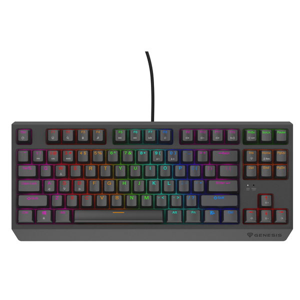 GENESIS Thor 230 TKL Lite toetsenbord Gamen USB QWERTY Engels Zwart