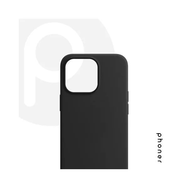 Phoner Apple iPhone 11 szilikon tok fekete (71637) (PH71637)