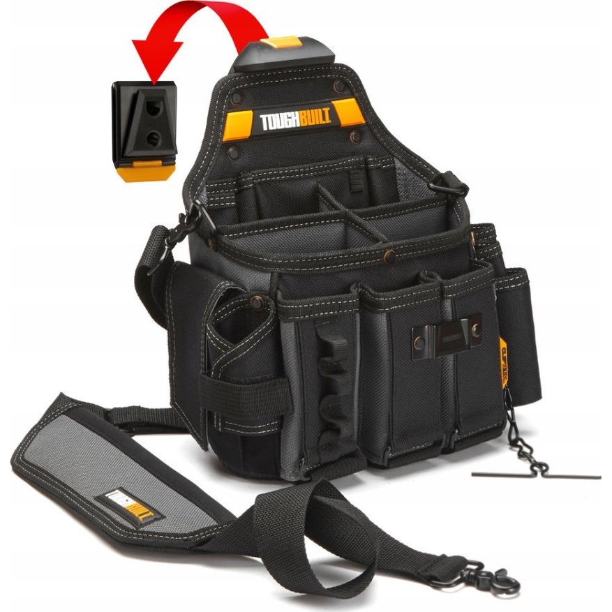 Toughbuilt TB-CT-104 Villanyszerelő Övtáska Vállpánttal (73-CT104)