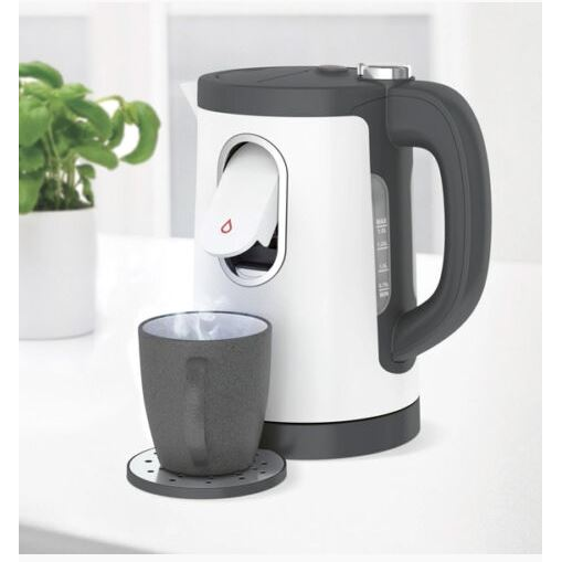 LAICA dual flow 2,4Kw vízforrraló fehér-fekete (KJ2000W) (KJ2000W)