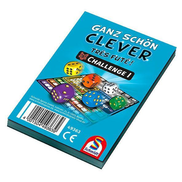 Schmidt Ganz schön clever Challenge Block német kiegészítő kártya (Schmidt18916183)