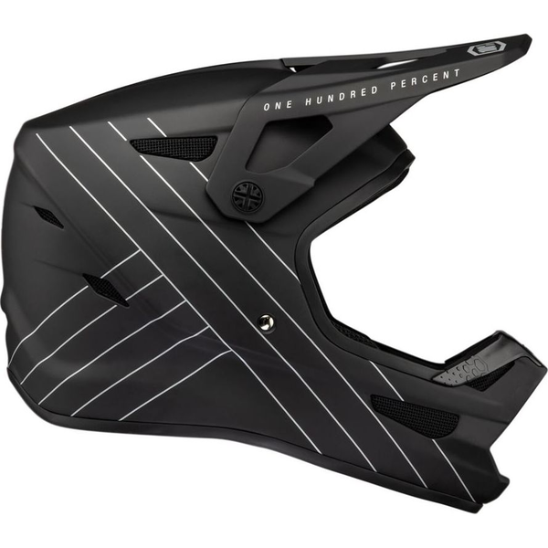 100% Kask full face STATUS DH/BMX Essential Black r. XL (61-62 cm)