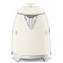 Мини електрическа кана Smeg KLF05CREU, 50's Style, 1400 W, 800 мл, Крем