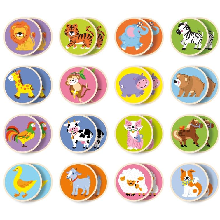 Viga fa memóriajáték (6934510513085)