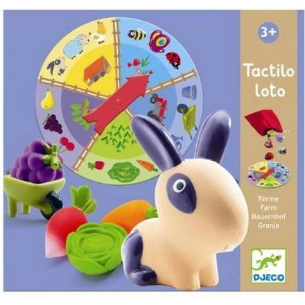 Djeco Tactilo Lotto Farm - Tapintható Lottofarm (145680)