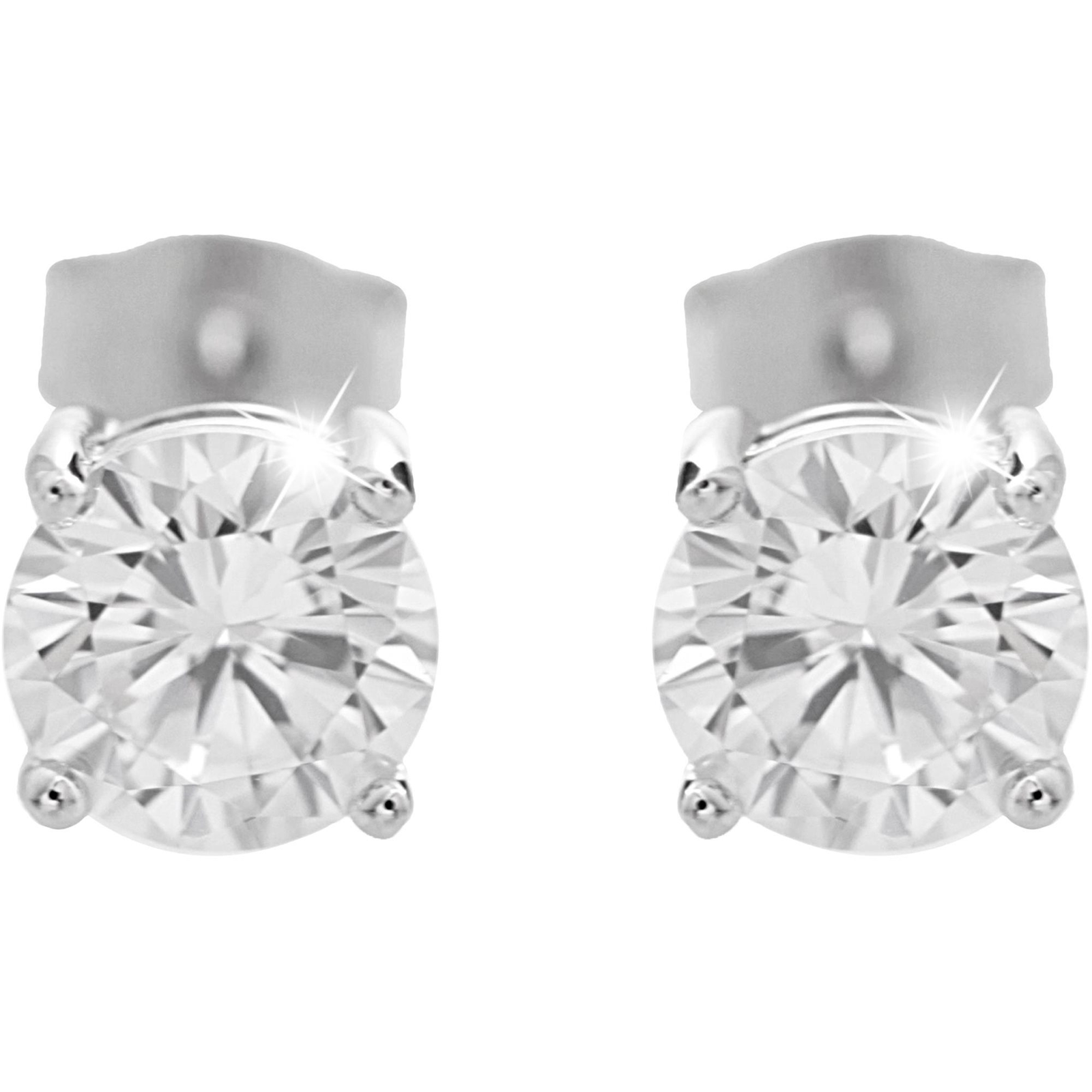 JSB Bijoux Ezüst fülbevaló cirkonok nagyobb 92400420cr (Ag 925/1000; 0,93 g) (8592661389638)