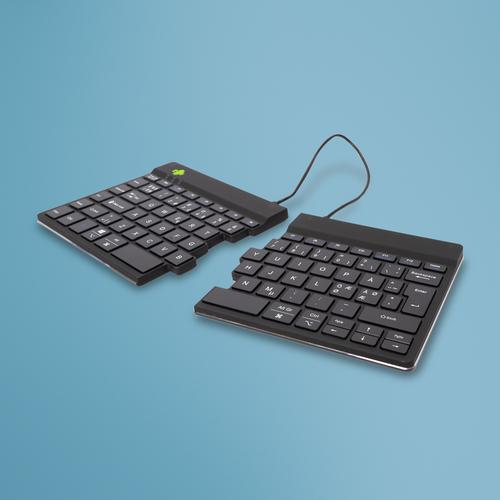 R-Go Tools RGOSBNDWLBL klávesnica Kancelária Bluetooth QWERTY Nordická Čierna