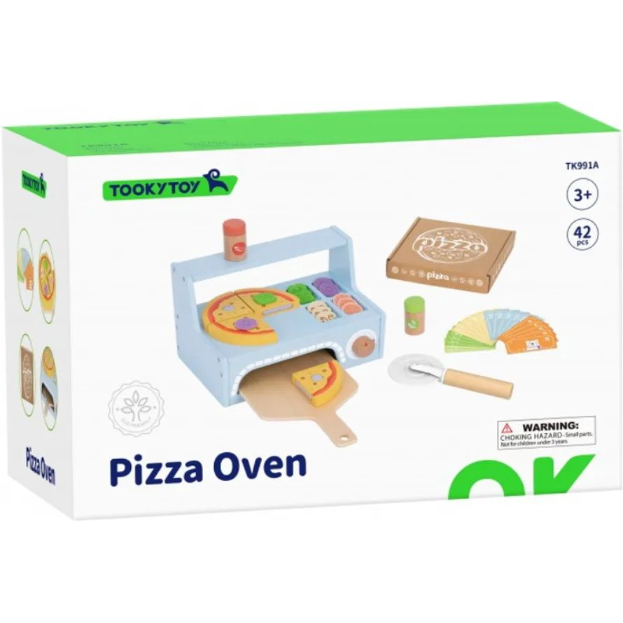 Tooky toy 42 darabos Pizzasütő szett kiegészítőkkel (TK991A)