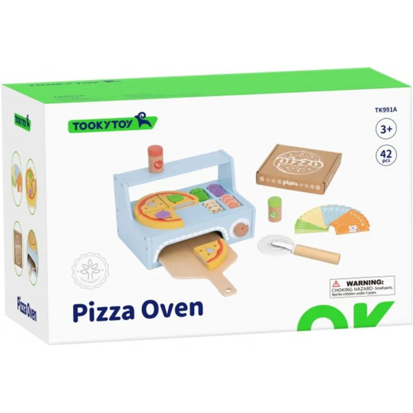 Tooky toy 42 darabos Pizzasütő szett kiegészítőkkel