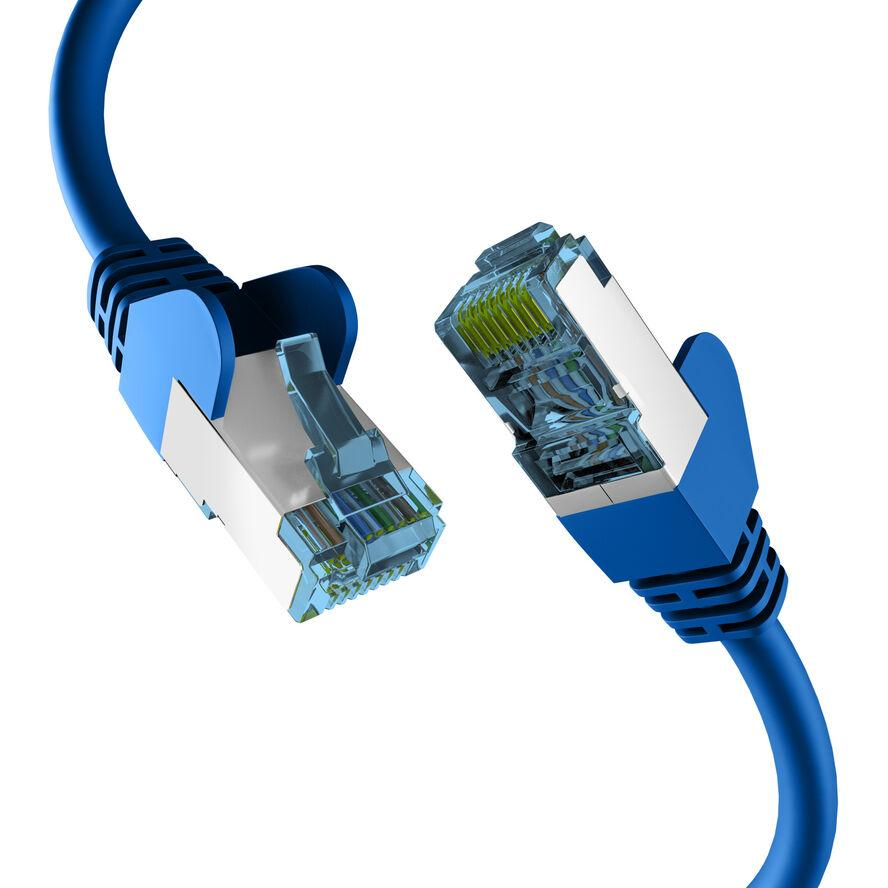 EFB RJ45 PATCHKABEL mit CAT7 ROHKABEL BLAU 7,5m (EC020200212)