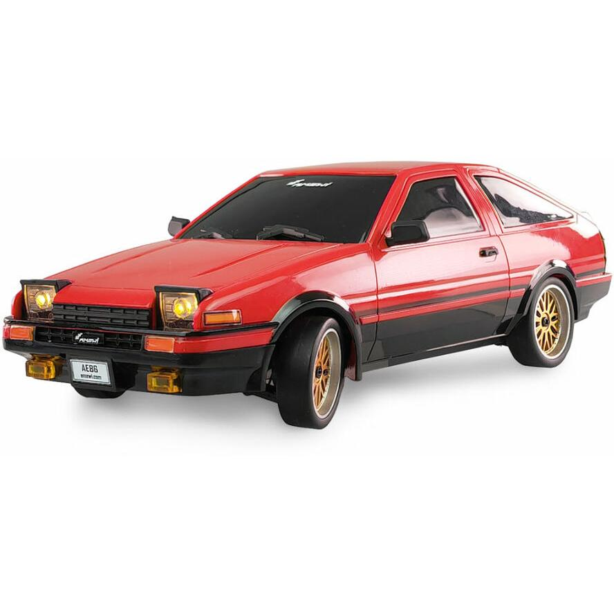 Amewi Toyota AE86 Hachiroku Sprinter Drift Racing RTR távirányítós autó 1:18 - Piros (21103)