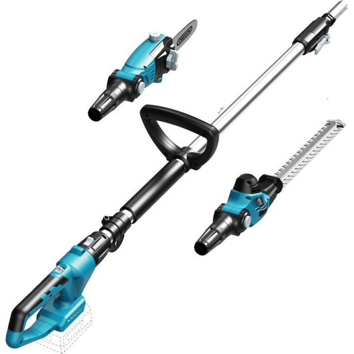 Dedra Akkumulátoros Többfunkciós Sövény és Ágvágó - Akkumulátor Nélkül (DED7096)