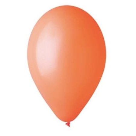 Léggömb 26 cm - Narancssárga (10 db) (009-0410)