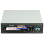 Card reader intern Axagon CRI-S3, 3.5 inch, USB 3.0, 5 in 1, SD, microSD, MS, CF, XD, Negru