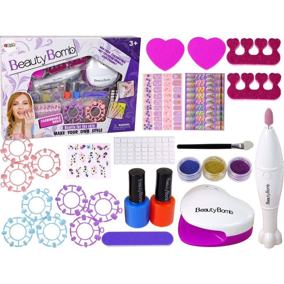 Körömfestő Szett és Formázó - Kislányoknak (12442)